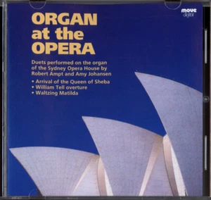 Organ At The Opera - Performed By Robert Ampt & Amy Johansen CD NEW CASE (B71) - Picture 1 of 4