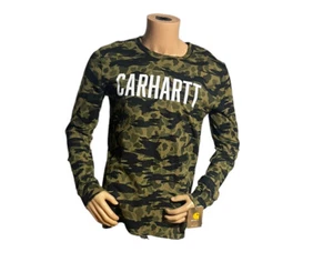 Carhartt Youth Long Sleeve Crewneck Camo Tee Blind Duck Camo Size XL - Picture 1 of 4