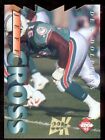 1995 Collectors Edge JEFF CROSS Miami Dolphins 22K Gold Die Cut Card 001/500