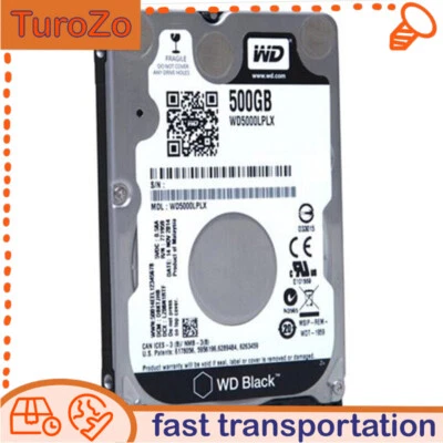 WD5000LPLX Western Digital 500GB 7200RPM 32MB SATA 2.5" Laptop HDD Hard Drive - Image 1 of 4