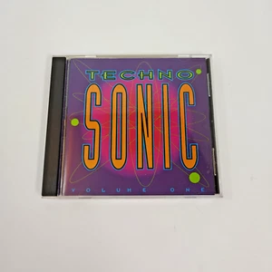 TECHNO SONIC Vol 1 CD 1991 Sonic Records VG - Foto 1 di 4