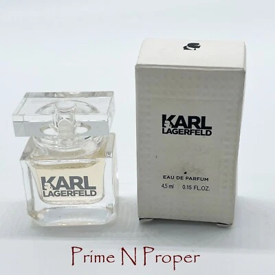 Karl Lagerfeld Eau De Parfum Splash para Mujer 4.5ml/.15oz En Caja Nuevo Foto 1 de 3