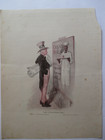VTG. 1915 CREAM OF WHEAT Magazine Ad "UNCLE SAM ADMIRING POSTER" by G. PERRETT