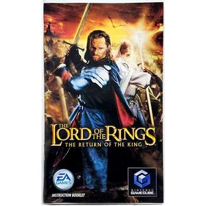 (Manual Only) Lord of the Rings Return of the King Nintendo Gamecube Authentic - Picture 1 of 2