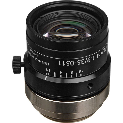 Schneider 2/3" 35mm f/1.9 C-Mount Xenoplan Compact Lens, Manual Focus 21-1001960 - Image 1 of 1