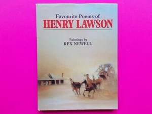 Favourtite Poems of Henry Lawson - Paintings by Rex Newell - Like New - Picture 1 of 7