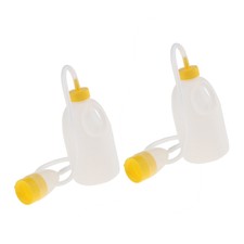 2x Bottiglie Orinatoi Drenaggio Notturno Sicurezza Emergenza 1700 ml