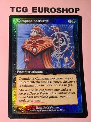 CHIME OF NIGHT●URZA'S DESTINY●FOIL●1999●MTG●SPANISH●NM●02002 - Image 1 of 2