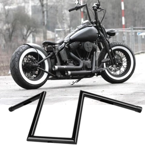 1" Z Bar Drag Hanger Handlebar 10" Rise Bar for Harley Sportster XL883 Custom - Bild 1 von 13