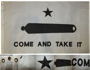 Bandera de algodón sintético Texas Gonzales González 2 capas cosida 5x8 5'x8' - Imagen 1 de 10