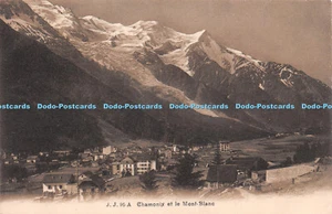 R248292 J J 95 A Chamonix et le Mont Blanc Jullien freres Phot Editeurs Geneve - Bild 1 von 4
