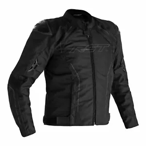 Waterproof Motorcycle Jacket > RST S1 CE Armoured AA Textile Motorbike - Black - Picture 1 of 4