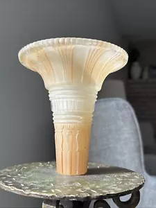 Antiker Art Deco Fackel Schlupfschirm - Bild 1 von 21