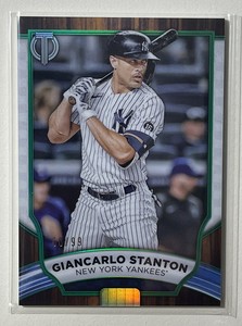 2022 Topps Tribute Giancarlo Stanton Green 68/99 New York Yankees