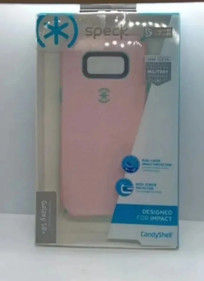 Nueva Funda Original Speck CandyShell para Samsung Galaxy S8+ (Rosa/Azul Río) Foto 1 de 1