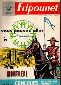 FRIPOUNET 1967 Nr. 8 23.02.1967 Kostüme Puppe SALVADOR - Bild 1 von 2