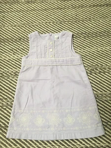 Carters 2T Light Purple Velvet Sleeveless Summer Dress - Picture 1 of 3