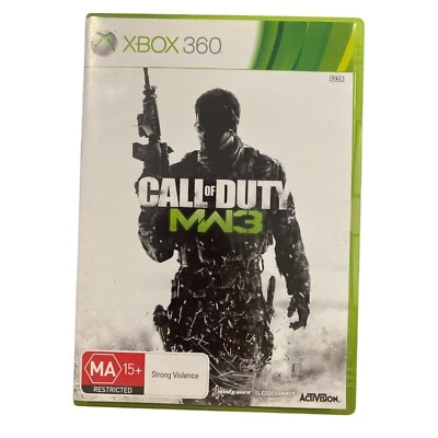 Call of Duty MW3 Xbox 360 Game PAL MA15+ Complete with Manual Activision PAL - Bild 1 von 4