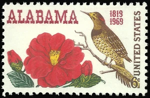 Scott 1375, The 6¢ Alabama Statehood Issue from 1969 - Mint, Never Hinged - Picture 1 of 1