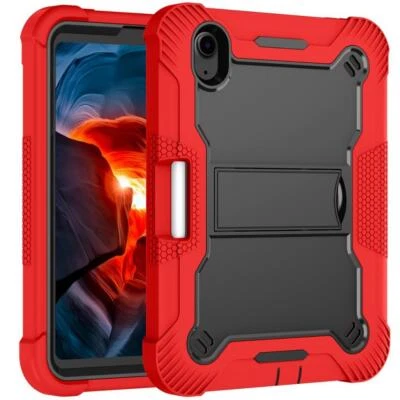 NEW For iPad Air 13-inch (M2) 2024 Heavy Duty Armor Rubber Kickstand Case Cover - Image 1 of 4