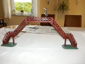 Bahnübergang Spur O Signalbrücke Übergang Übergangssteg - Bild 1 von 12