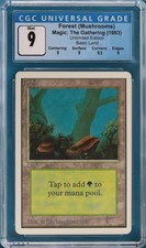 Forest (A Rocks) Unlimited MINT Graded CGC 9 CARD (3789604077) ABUGames