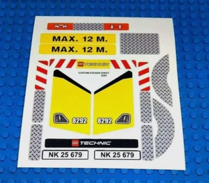 Custom Aufkleber für 8292 Replacement Sticker - Bild 1 von 1