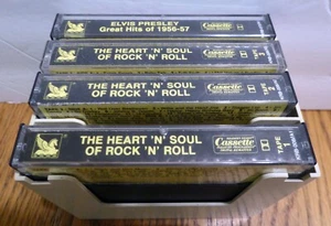 Lot Of 4 Reader's Digest The Heart 'N Soul of Rock 'n' Roll Cassette Tapes 1-4 - Picture 1 of 6