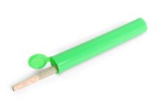 25 pcs) Green Pre-Roll Tubes 116mm XL Pop Top Opaque Plastic, Air & water Tight