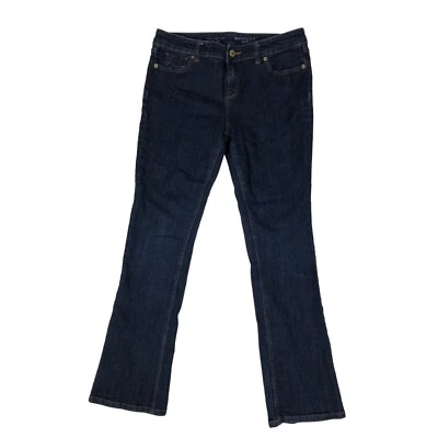 Jeans feminino The Limited jeans tamanho 10 cintura média regular bolsos perna reta - Imagem 1 de 4