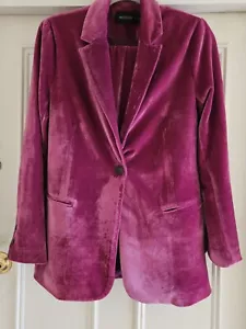 Minkpink Pink Velvet Trouser Suit - S - Picture 1 of 6