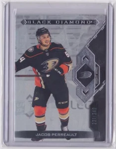 2022-23 UD BLACK DIAMOND BASE CARD /349 JACOB PERREAULT #BDB-PE ANAHEIM DUCKS - Picture 1 of 2