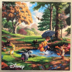 THOMAS KINKADE DISNEY Winnie The Pooh 1000 Piece Puzzle -Tigger Baloo Paddington - Picture 1 of 2