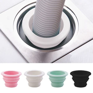 3 Pcs Silicone Drain Pipe Hose Plug Sewer Seal Ring for Washing Machine - Picture 1 of 12
