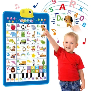 Electronic Alphabet Wall Chart, ABC Chart Learning Toys for 3 to 4 Year, Chore C - Picture 1 of 12
