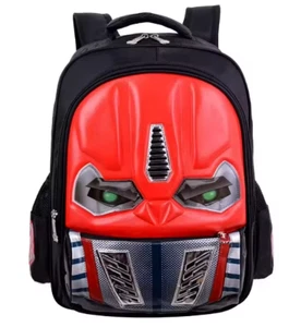 Dilunar Kinder Rucksack für Schule Kind Jungen Grundschule Kleinkind Tasche Rot - Bild 1 von 5