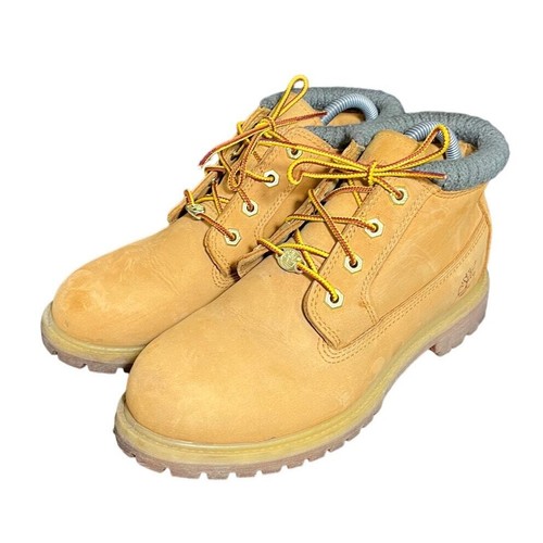 Timberland x Urban Outfitters donna nabuk stivali bassi maglione polsino taglia 8
