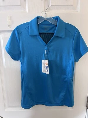 North End Sports women's activewear top blue short sleeve size XS pullover - Image 1 of 4
