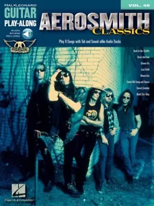 Aerosmith Classics Sheet Music Guitar Play-Along Book and Audio NEW 000699724 - Picture 1 of 1