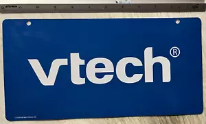 2008 Wal-Mart Negozio di giocattoli cartello display VTECH 2 lati plastica 12"x6" - Foto 1 di 2
