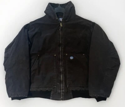 Толстовка с капюшоном Polar King by Key куртка для взрослых 4XLR черная холщовая с подкладкой на молнии 376,07 - Изображение 1 из 4