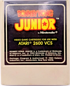 ATARI VCS 2600 -- DONKEY KONG JUNIOR (NINTENDO) #NTSC - Picture 1 of 4