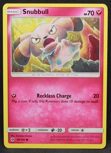 Snubbull 90/149 SM Base Set Pokémon Normal Común - LP2 - Imagen 1 de 2