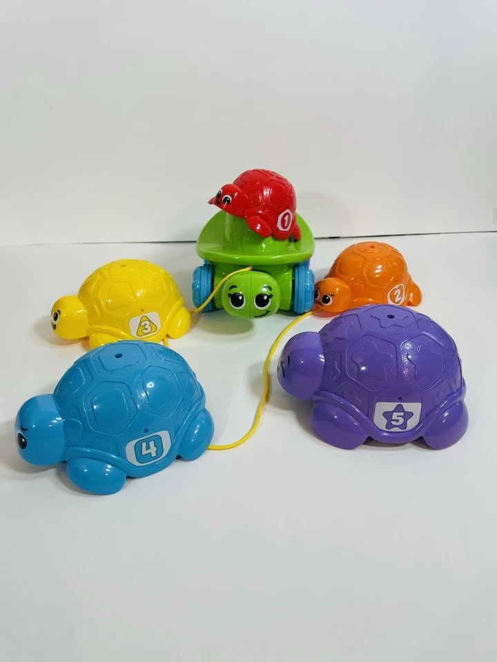 LeapFrog Nest & Count Turtle Tower Age Level 12+ Months Educational Learning Toy - Image 1 of 4