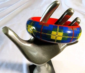 Masonic Tartan Bangle Bracelet - Bild 1 von 3