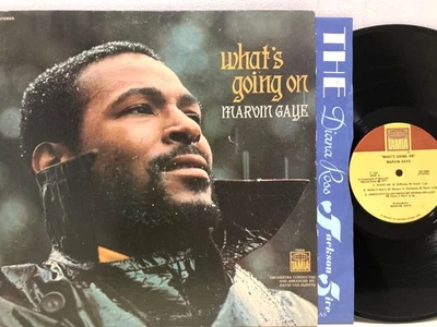 MARVIN GAYE What's Going On 1972 1st Press Tamla Vinyl LP Gatefold NM- Excellent - Image 1 of 4