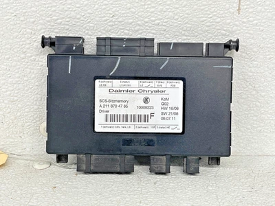 ⭐2010-2012 MERCEDES BENZ GL450 UNIDAD MÓDULO CONTROL ASIENTO DELANTERO IZQUIERDO OEM LOTE2624 Foto 1 de 4