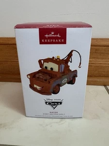 2025 Hallmark Keepsake Disney Pixar Cars Mater Ornament Sound, Motion - Picture 1 of 6