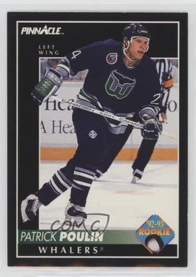 1992-93 Pinnacle Patrick Poulin #418 - Image 1 of 2