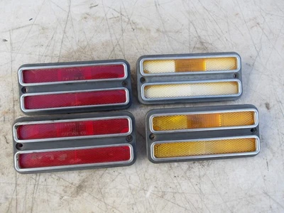 Luces de señalización laterales para camioneta Chevrolet GMC 1972 Foto 1 de 4